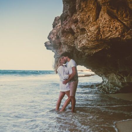 Fotos de Casais na Praia