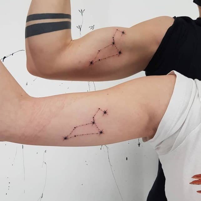 Tatuagem para Casal: 100 fotos, ideias e modelos apaixonantes