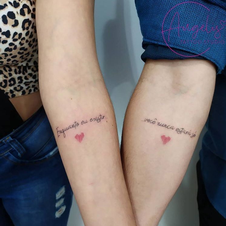 Tatuagem para Casal: 100 fotos, ideias e modelos apaixonantes