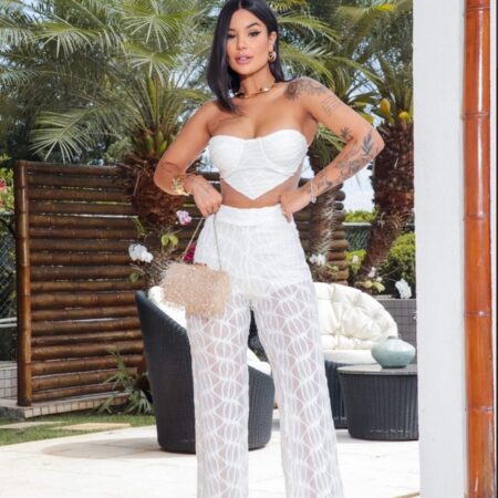 Look para ano novo - top