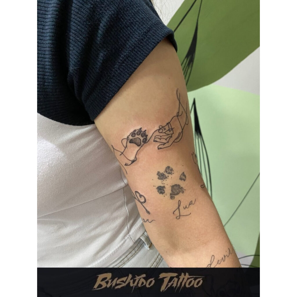 Inspiração de tatuagem feminina @bushidotattoobr - BUSHIDO TATTOO
