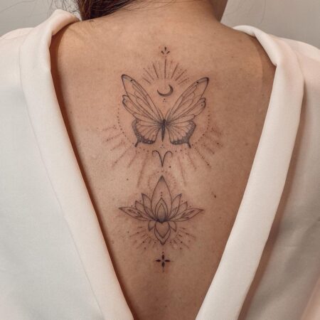 Tatuagens femininas @alineschneidertattoo - Aline Schneider Tatuadora