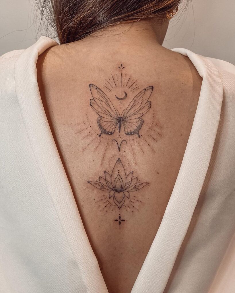Tatuagens femininas @alineschneidertattoo - Aline Schneider Tatuadora