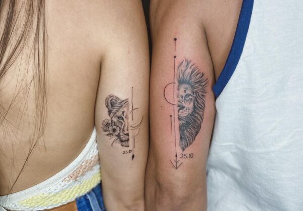 tatuagem de casal