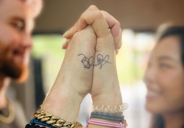 tatuagem de casal